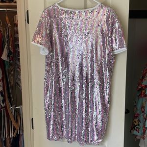 Sequined party dress